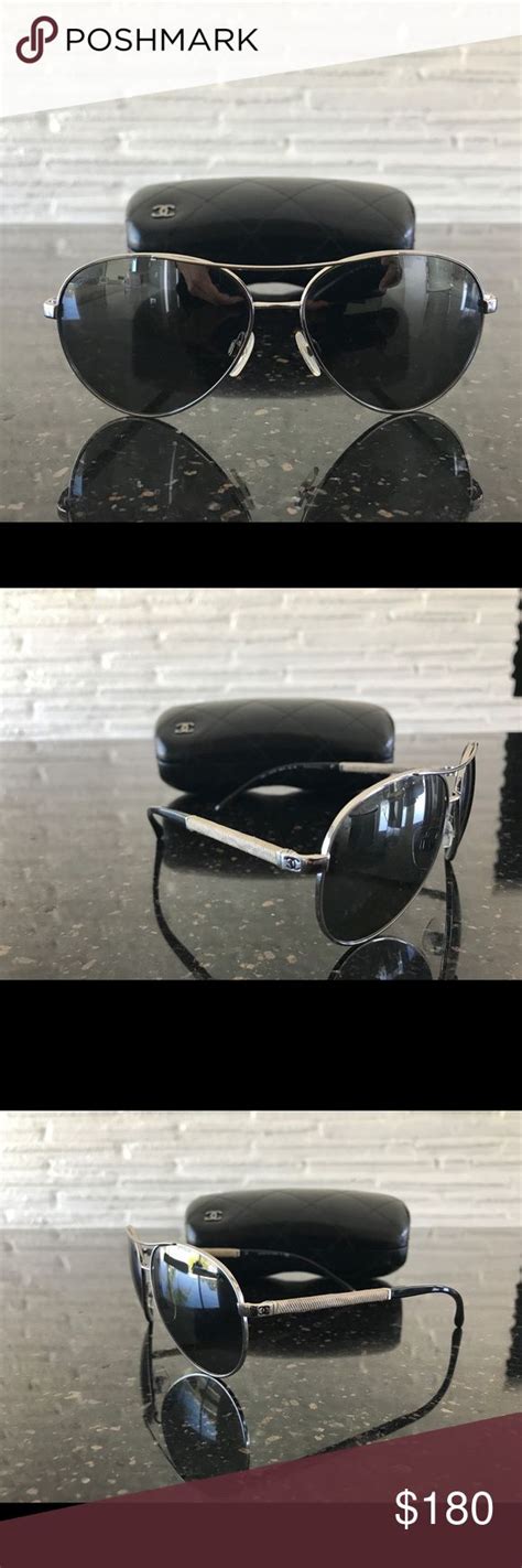 Chanel 4185 Sunglasses 124/3L Silver 